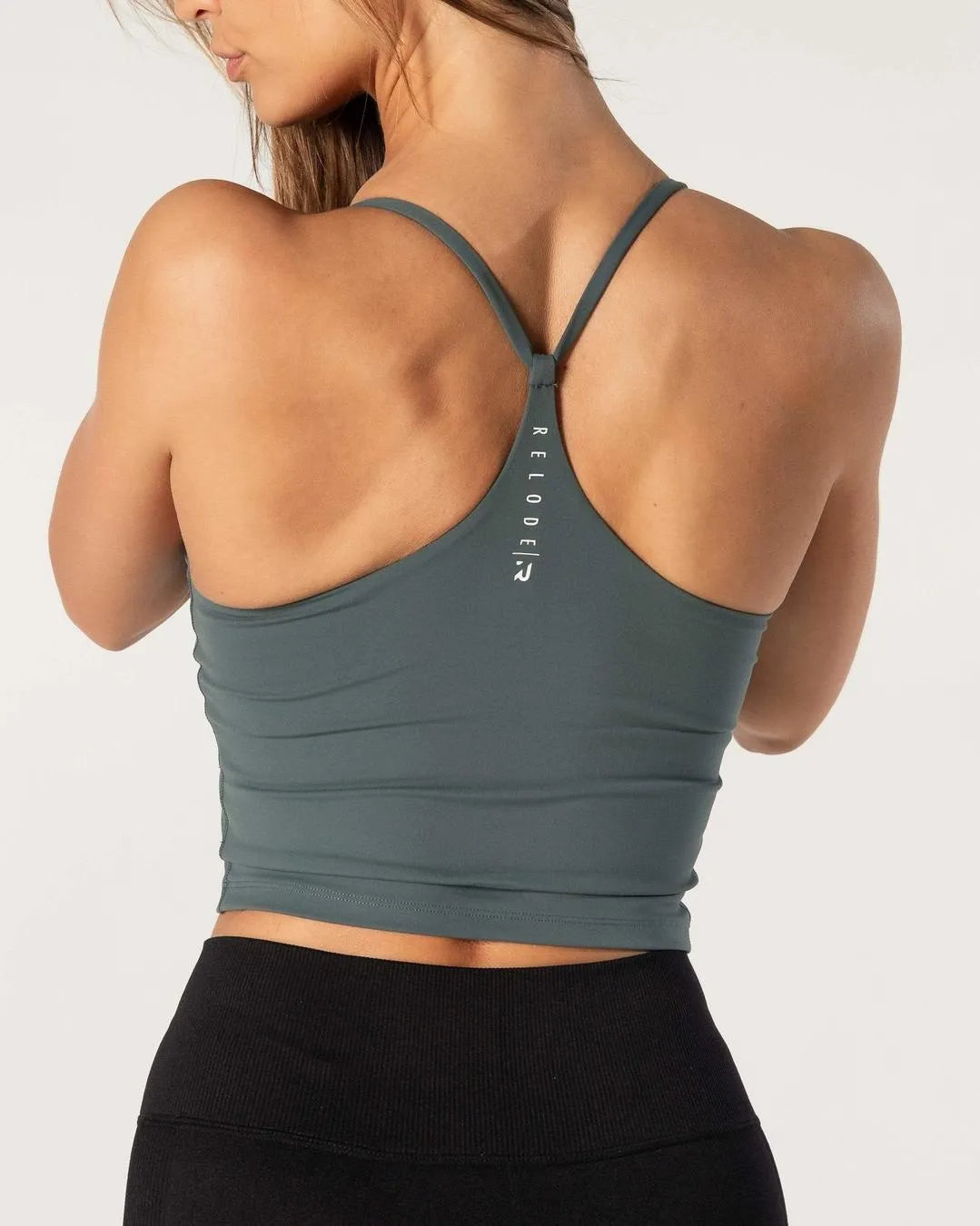 Core Singlet Top - Teal grön - RELODE.™
